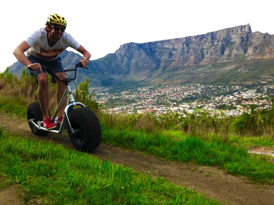 Cape Town: Table Mountain Gravity Scooter Tour - What the Table Mountain scooter ride is really like