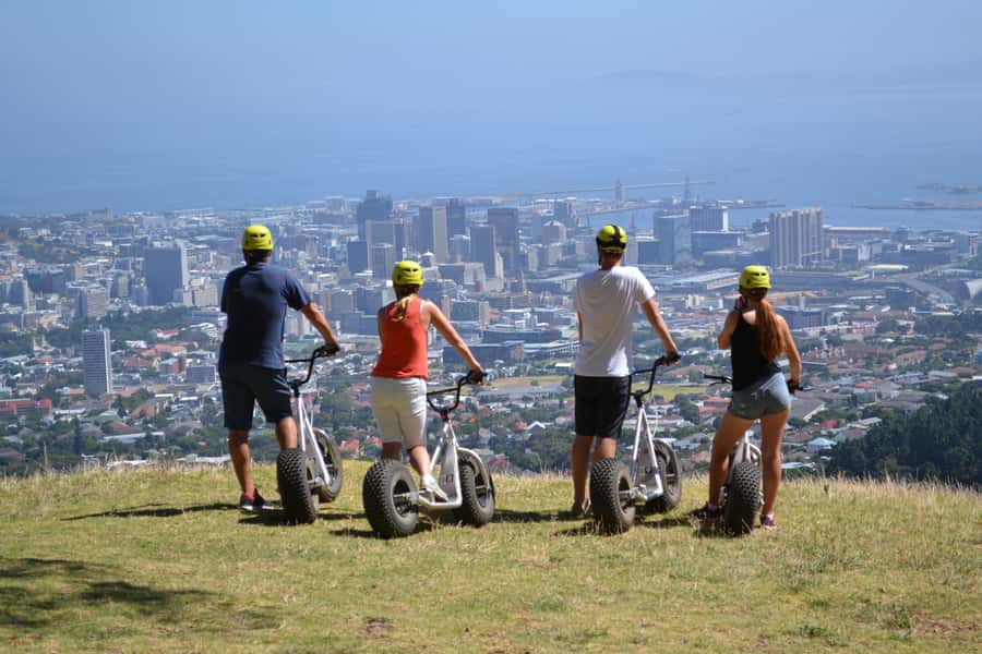 Cape Town: Table Mountain Gravity Scooter Tour - The first run from Signal Hill into Bo-Kaap