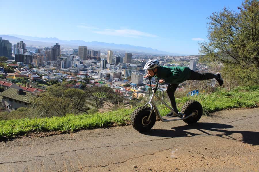 Cape Town: Table Mountain Gravity Scooter Tour - Safety, comfort, and who should ride