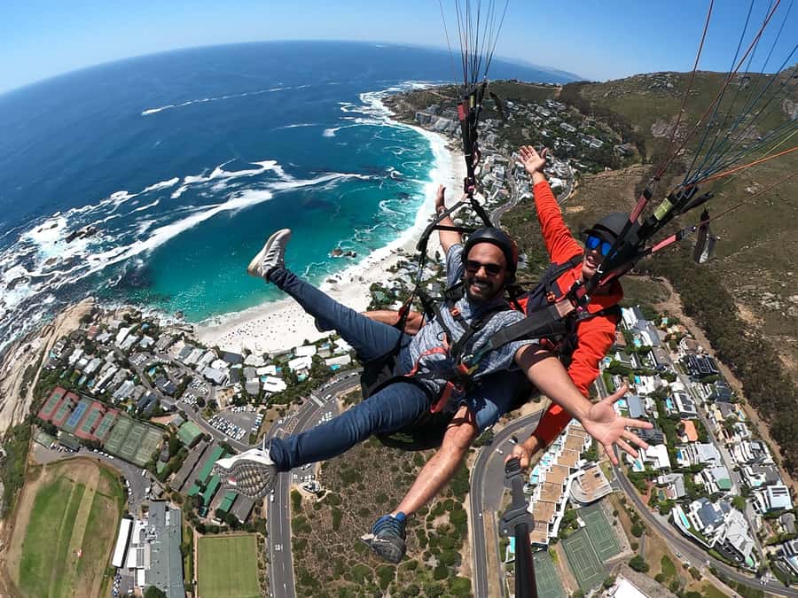 Cape Town: Tandem Paragliding Adventure - The Cape Town view from above