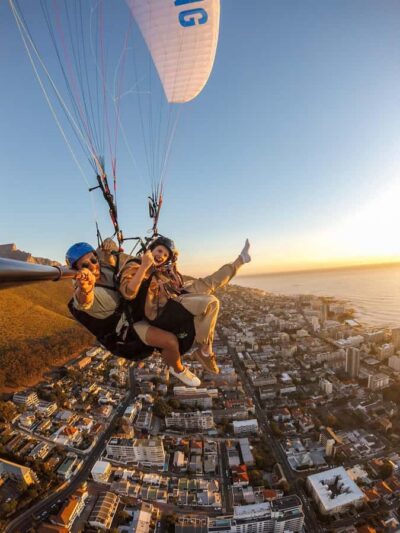 Tandem Paragliding Flight with the Experts
