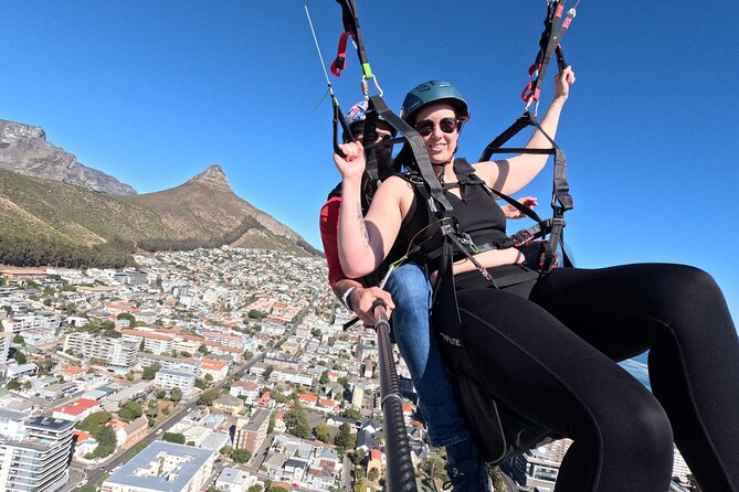 Cape Town Tandem Paragliding Square 1 Paragliding - Taking off from Signal Hill