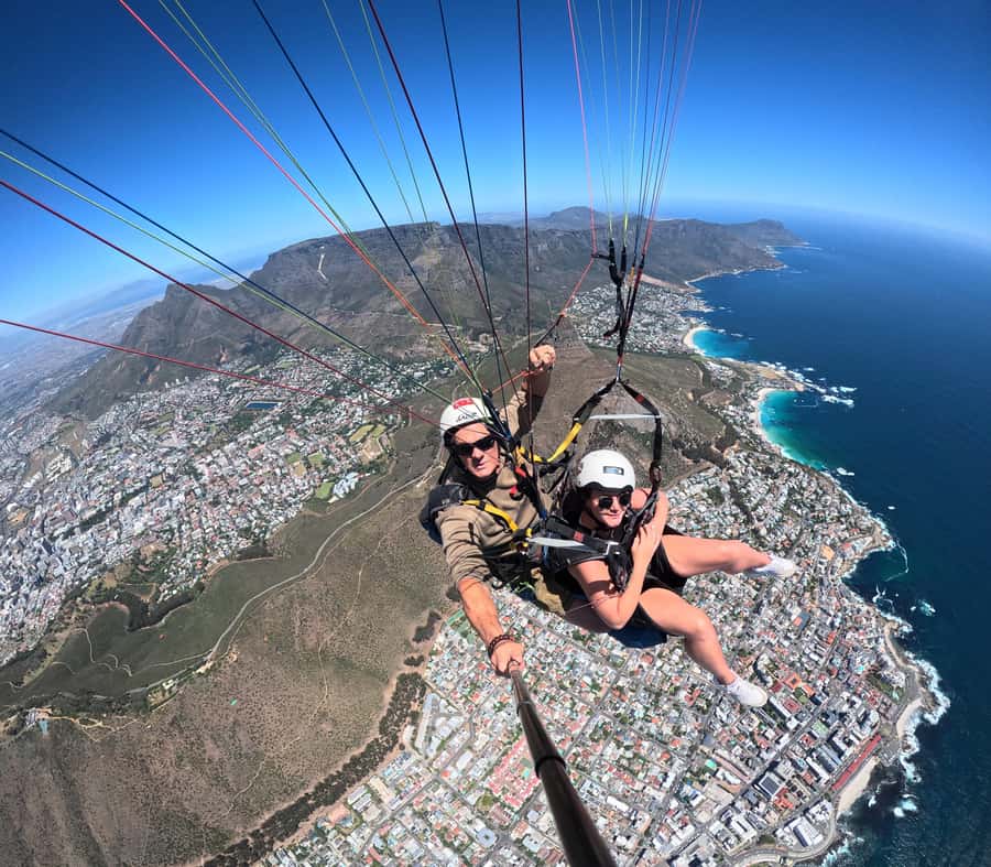 Cape Town: Tandem Paragliding with views of Table Mountain - The change to Lions Head can improve the view
