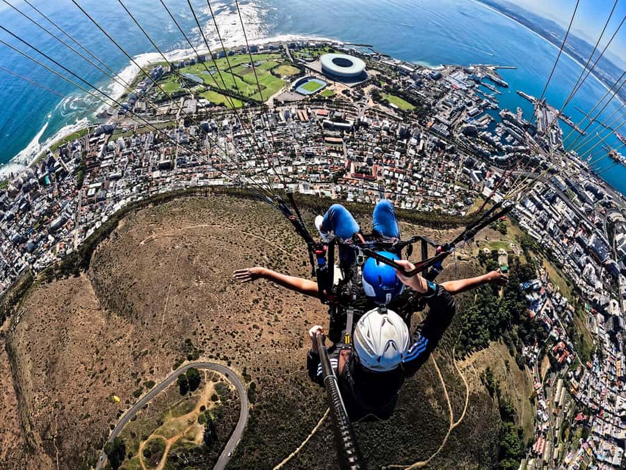Cape Town: Tandem Paragliding with views of Table Mountain - Weather is the real schedule