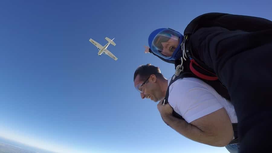Cape Town: Tandem Skydiving - The 20-minute flight to altitude