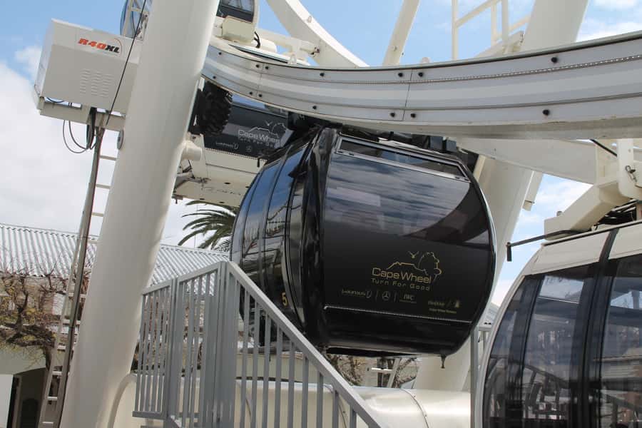 Cape Town: The Cape Wheel Ticket - Arriving at the Cape Wheel in the V&A Waterfront