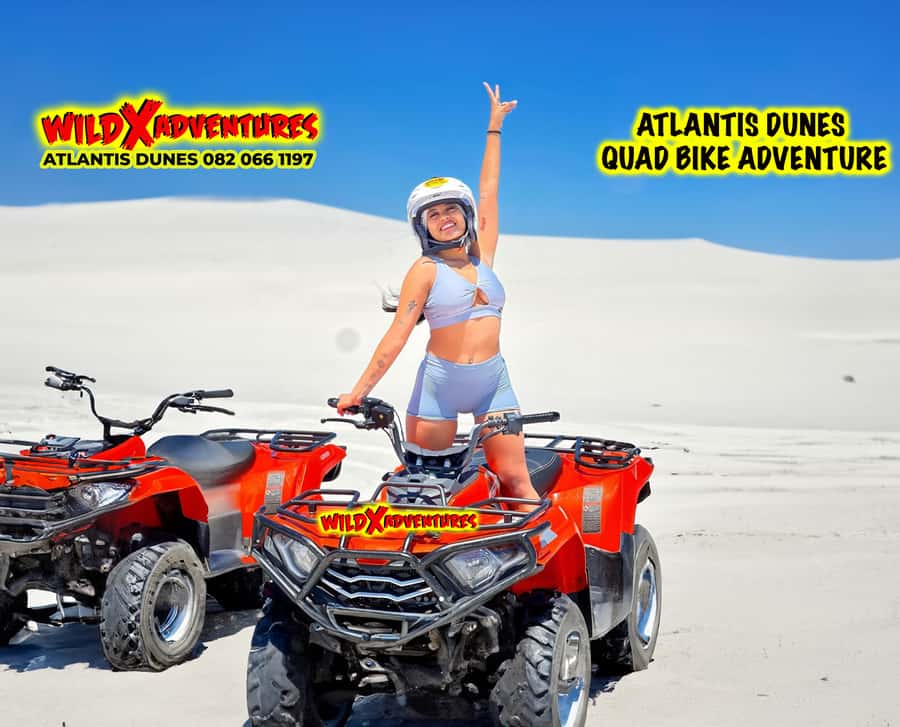 Cape Town: WILDX Atlantis Quad Dune Adventure and Photo Stop - Riding over Atlantis’ white dunes
