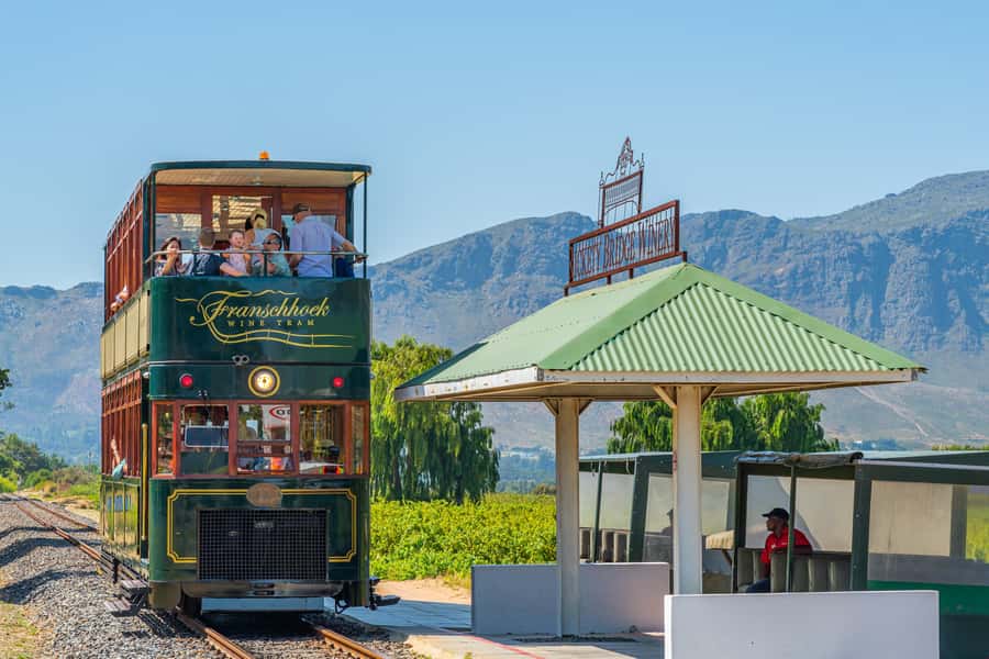 Cape Town: Wine Tram & Winelands Tour with Tastings & Pickup - The Mandela release site at Groot Drakenstein