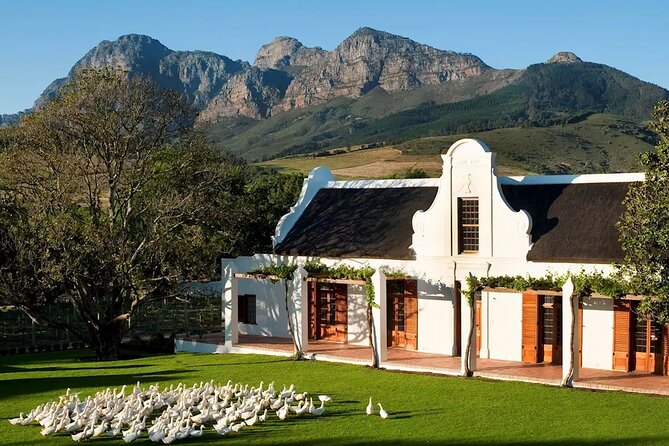 Cape Winelands Explore Full Day Tour with Private Transfer - Muratie and the sweet finish