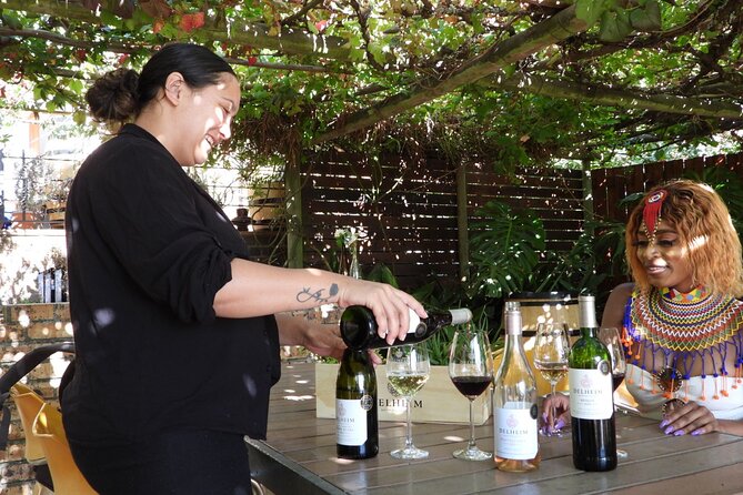 Cape Winelands Private Tour to Stellenbosch and Franschhoek - DeMorgenzon and the unusual sound of the vines