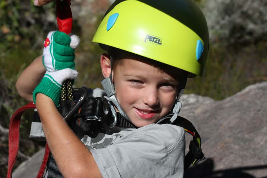 Ceres: Ziplining in the Mountains - Eight Slides, From 100 to 291 Metres