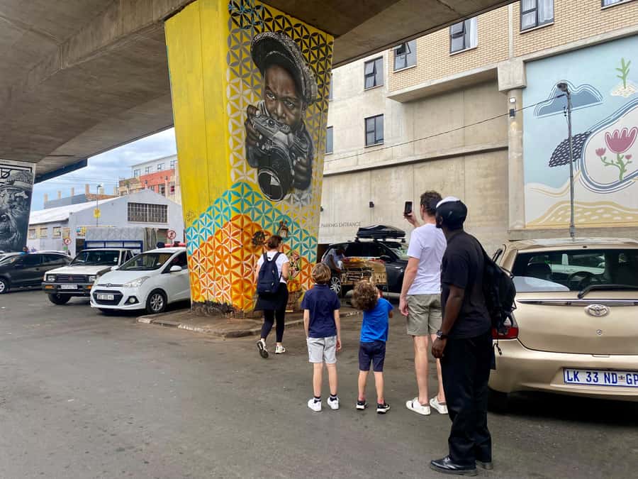 Colours of Johannesburg: A Graffiti & Street Art Tour - Braamfontein: murals and a neighborhood in transition