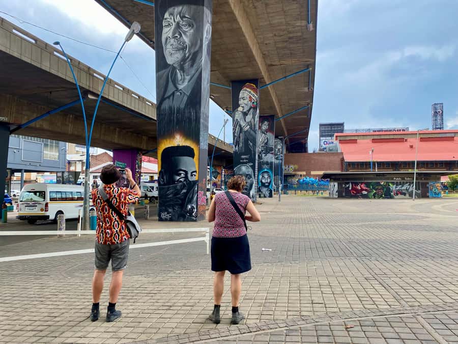 Colours of Johannesburg: A Graffiti & Street Art Tour - How the transport changes the pace