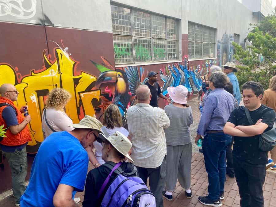 Colours of Johannesburg: A Graffiti & Street Art Tour - Meeting at Skinner Café on Juta Street
