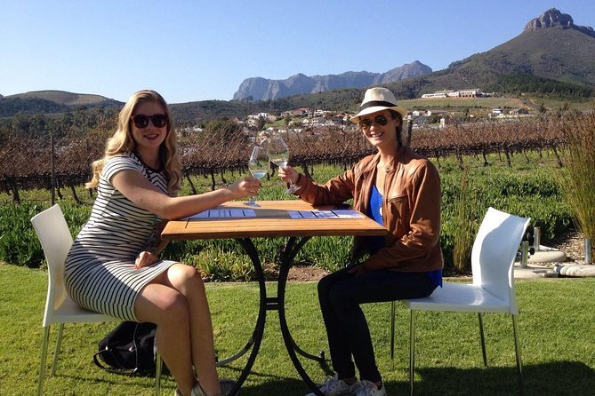 Daily Different small group WINE tour - STELLENBOSCH PICKUP only - Jordan and lunch with a view