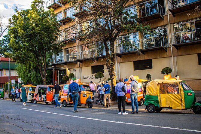 Downtown Johannesburg Tuk tuk Tour with a local lunch - Newtown: Murals, The Market Theatre, and an Older Johannesburg