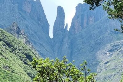 Drakensberg Mountains. Tugela Gorge and Amphitheater Hike