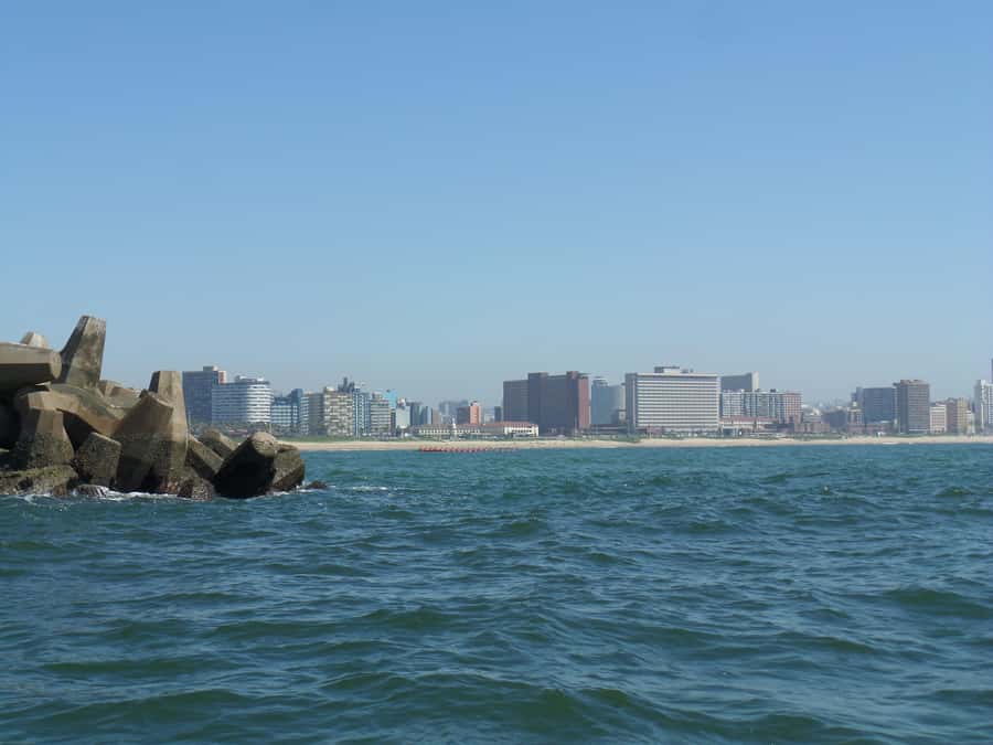 Durban: 1-Hour Boat Cruise from Wilson's Wharf - Coastal views, beachfront, and skyline