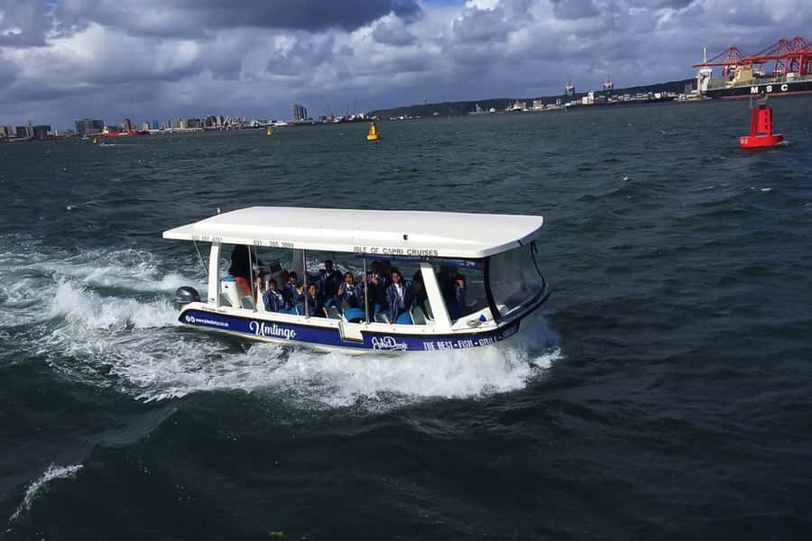 Durban: 30-Minute Harbor Boat Cruise - Guides, music, and the mood on board
