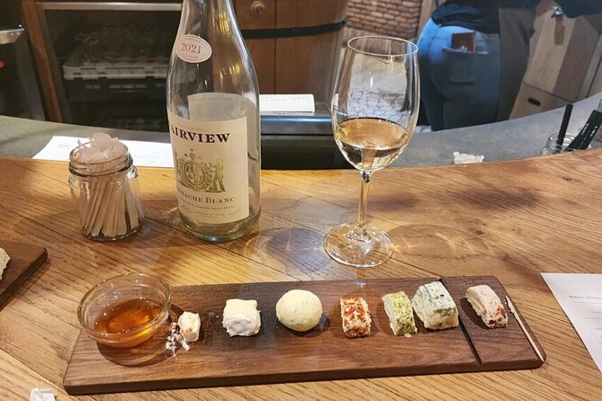 Experience 16 Wine Tasting & 6 Cheese Pairing across 3 Vineyards - Vredenheim: mountain views, animals, and an optional extra