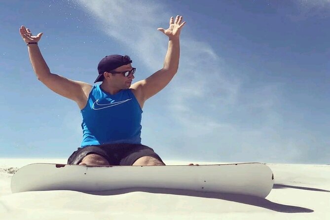 Explore Atlantis Sand Dunes with a 1hour 30mins sandboarding tour - Choosing Between Sitting and Standing