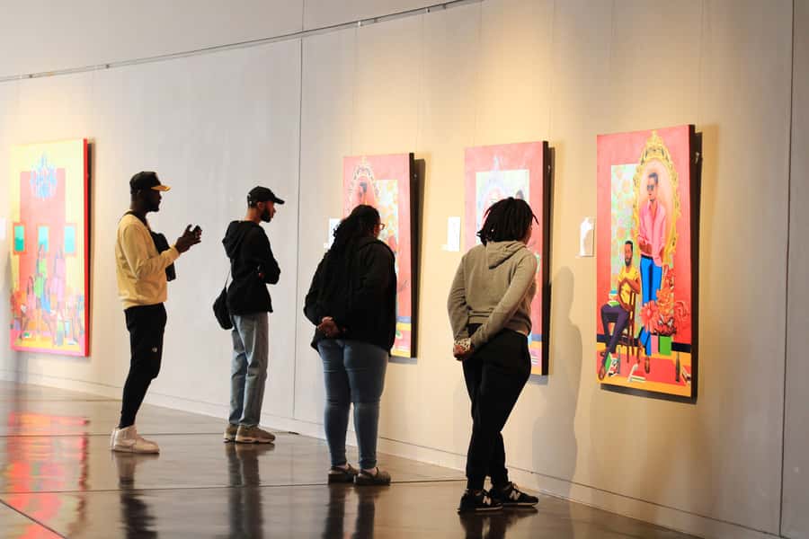 Festive Art Gallery Hop Special In Jozi - Thabo’s role in making the visit personal