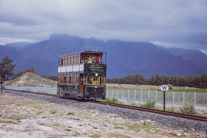 From Cape Town: Franschhoek Wine Tram Hop-on-Hop-off Tour - Arriving at the Franschhoek Wine Tram station