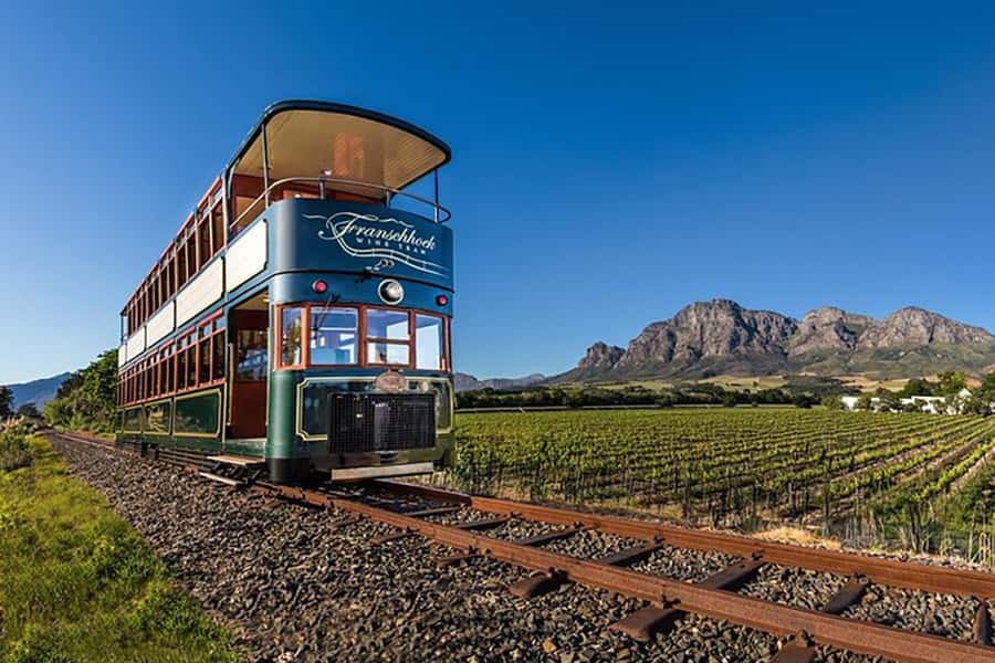 From Cape Town: Full-Day Cape Winelands Taste Tour + Tram - The Franschhoek Wine Tram through the vineyards