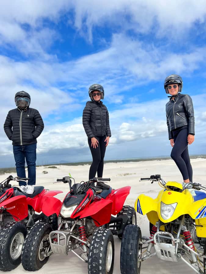 From Cape Town: Quad Bike Sand Dunes, Transport Included - Orientation comes before the fun