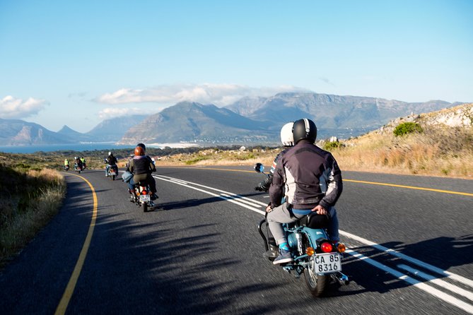 Full Day Cape Peninsula Motorcycle Tour on a Royal Enfield - Boulders Beach and the African penguins