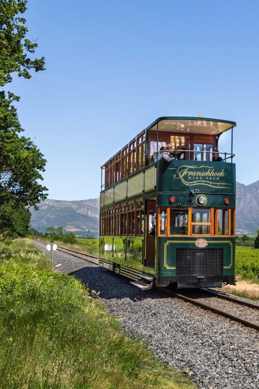 Full-Day Franschhoek tram Wine Tour from Cape Town - Choosing between the two tram routes