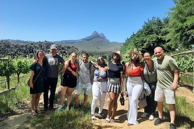 Full Day Small Group Wine Tour Cape Town and Stellenbosch - Simonsig: sparkling wine, cellar work, and sabrage
