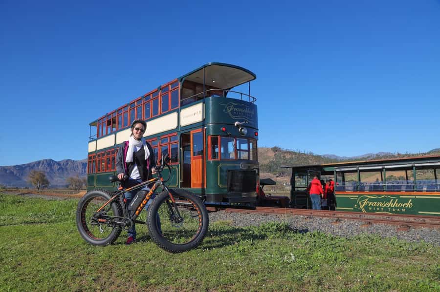 Full-Day Winelands E-Bike Tour with Wine Tasting & Lunch - Getting comfortable on the electric bike