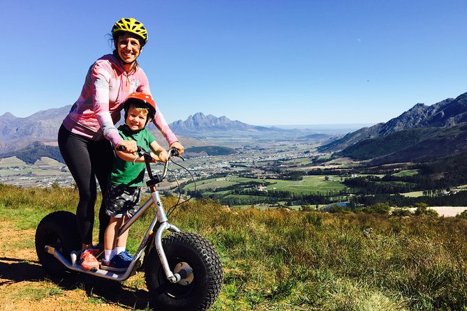 Gravity Scooter in Franschhoek - Two Winery Stops Without a Full Wine Tour