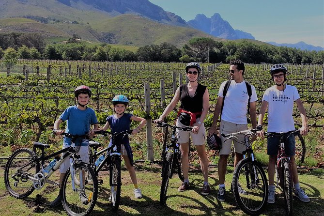 Guided Bike Tour of Stellenbosch - Botanical gardens, the Eerste River, and university life