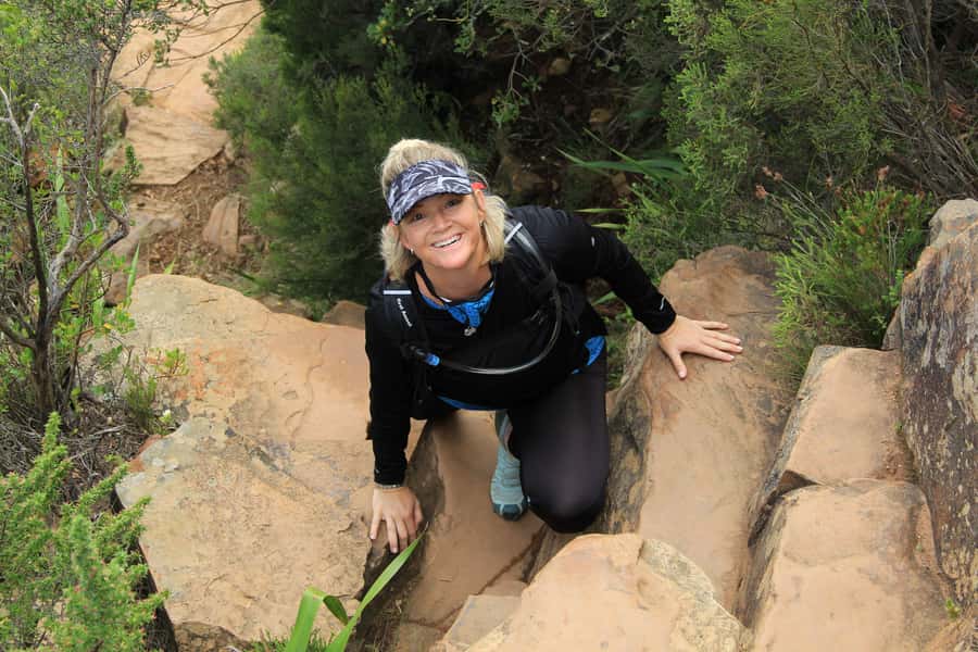 Guided Table Mountain Hike – Kasteelspoort Scenic Route - Reaching the flat Table Mountain summit