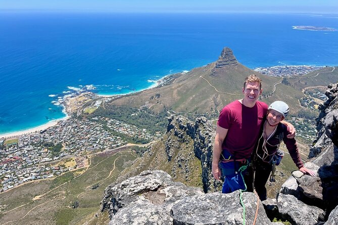 Half-Day Rock-Climbing on Table Mountain - A guide who controls the pace