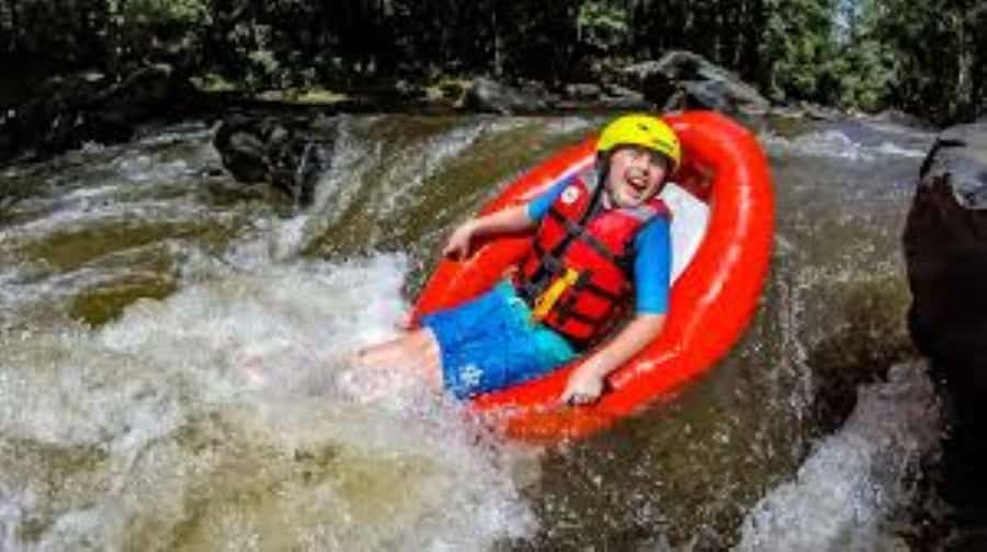 Hazyview : Tubing/Geckoing/Kloofing - Steering your own Gecko raft