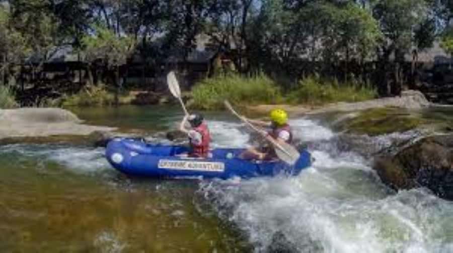 Hazyview: White Water Rafting on Sabie River - Wildlife and river scenery between the rapids