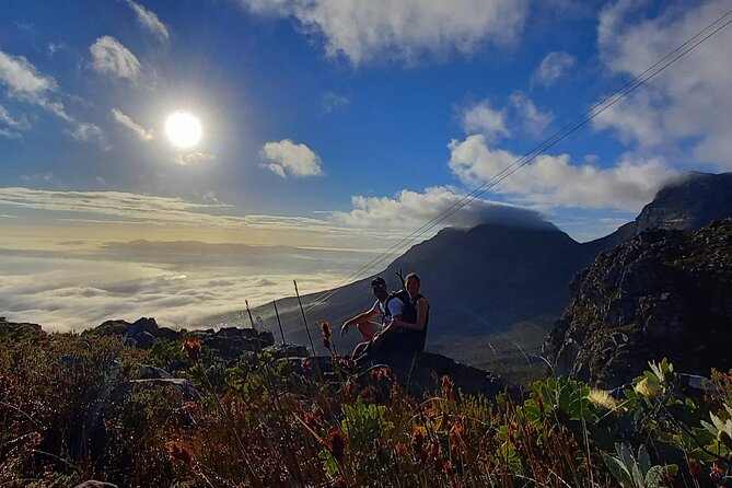 Hiking Table Mountain at sunrise Platteklip Gorge Morning Hike - Getting down after the sunrise