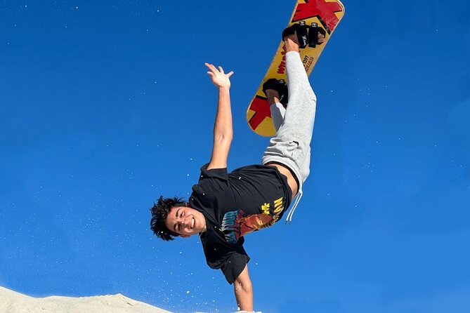 JEEP 4x4, Quadbike, and Glam Sandboarding Combo at Atlantis Dunes - Key points at a glance
