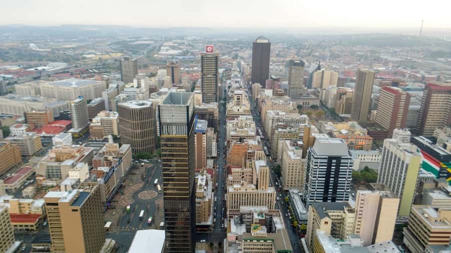 Johannesburg and Soweto: Half-Day Tour - Views of Soccer City and the return route
