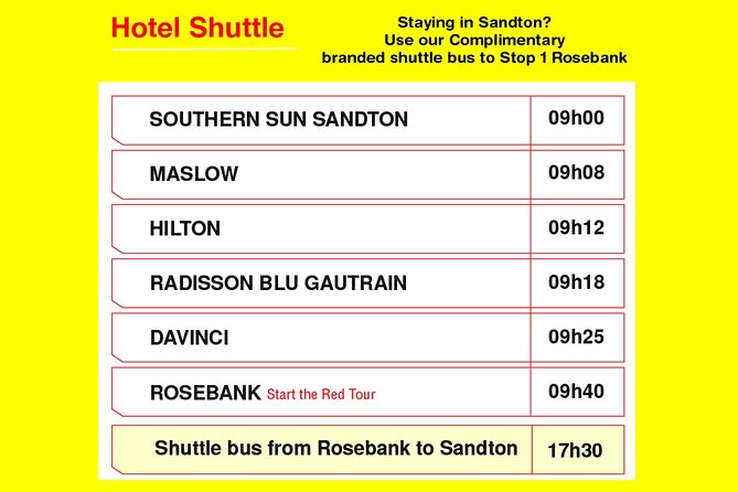 Johannesburg Hop-On Hop-Off City Tour with Soweto Option - What the Soweto extension adds