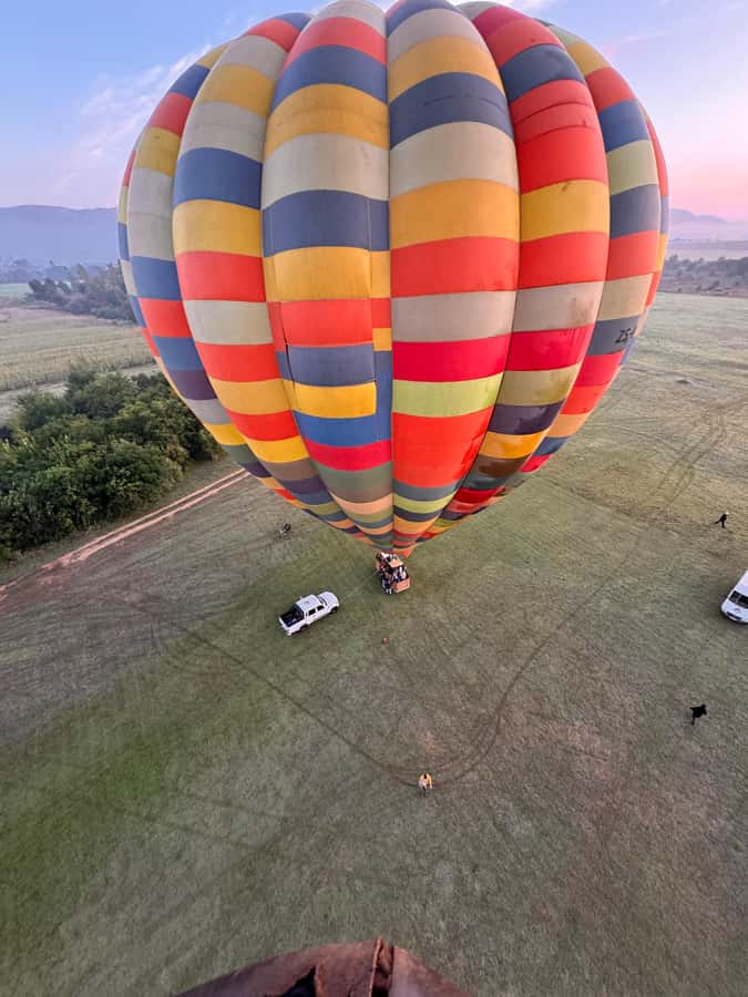 Johannesburg: Hot Air Balloon Flight along Magalies Valley - The real value of the $360 price