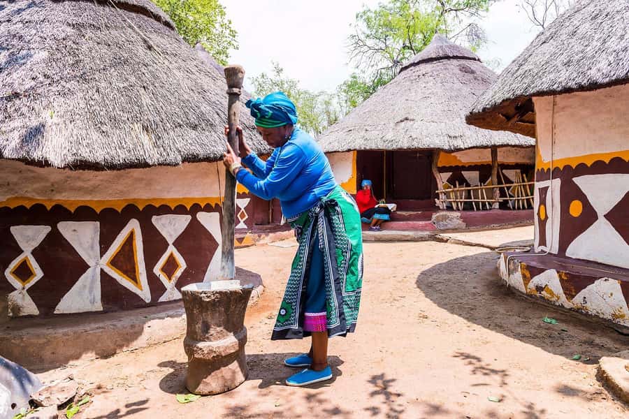 Johannesburg: Lesedi Cultural Village Guided Tour - The 30-minute lunch stop