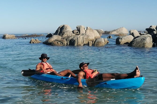 Kayak Adventure at Clifton Beach - Guide support and the beginner experience