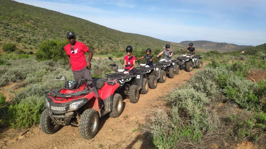 KLEIN KAROO at Oudtshoorn QUAD BIKE FUN RIDE - The 45-minute technical route