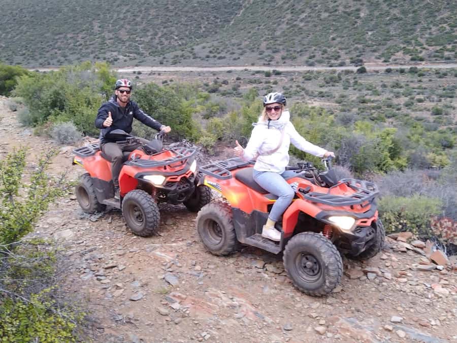 KLEIN KAROO at Oudtshoorn QUAD BIKE FUN RIDE - Starting at WildX Adventures Oudtshoorn