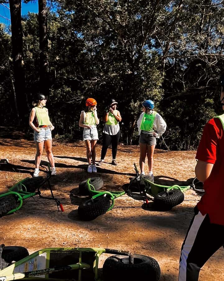 Knysna: Downhill Forest Scootour Adventure - The 15-minute minibus ride into the forest