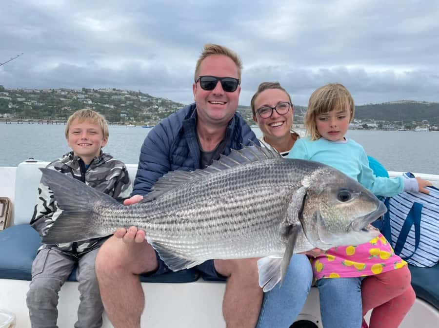 Knysna Lagoon Fishing Charter - Meeting at Thesen Harbour Town